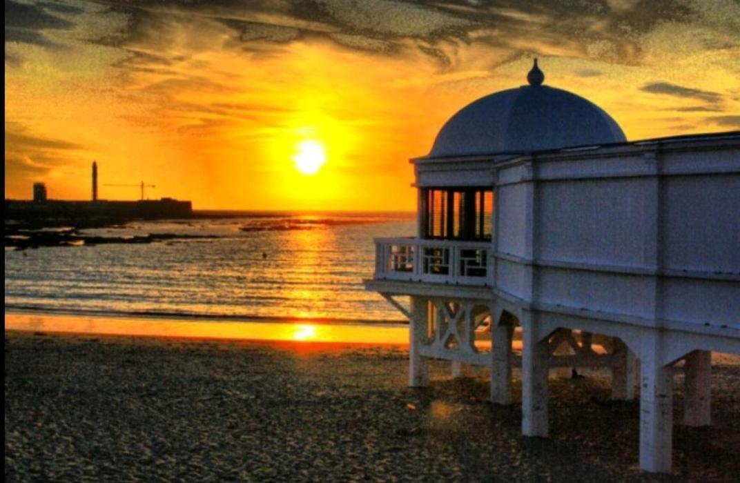 Casa Caleta A 2 Minutos De La Playa Apartment Кадис Екстериор снимка